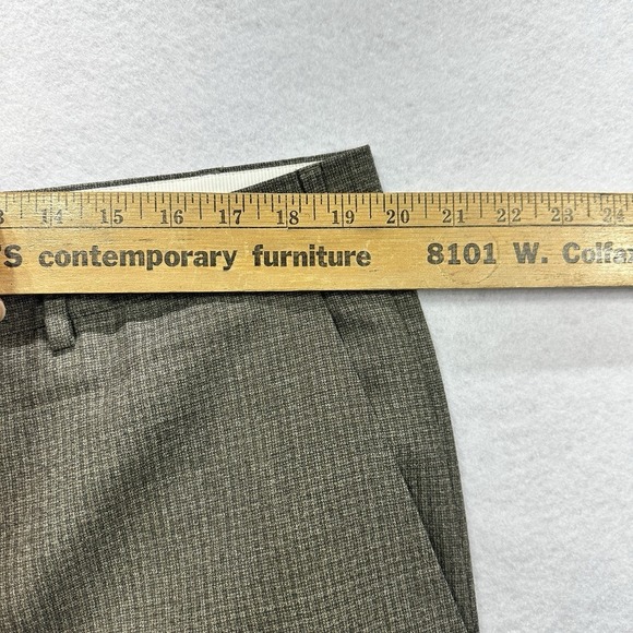 Santorelli Romeo Dress Pants 40x31 Lot of 2 Brown/Blue 100% Wool Italy - Picture 10 of 16